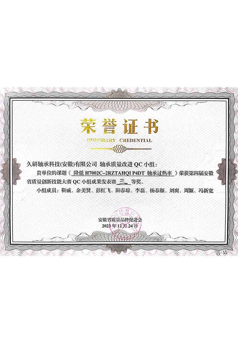 Luoyang Jiuyan cojinete Co., Ltd.